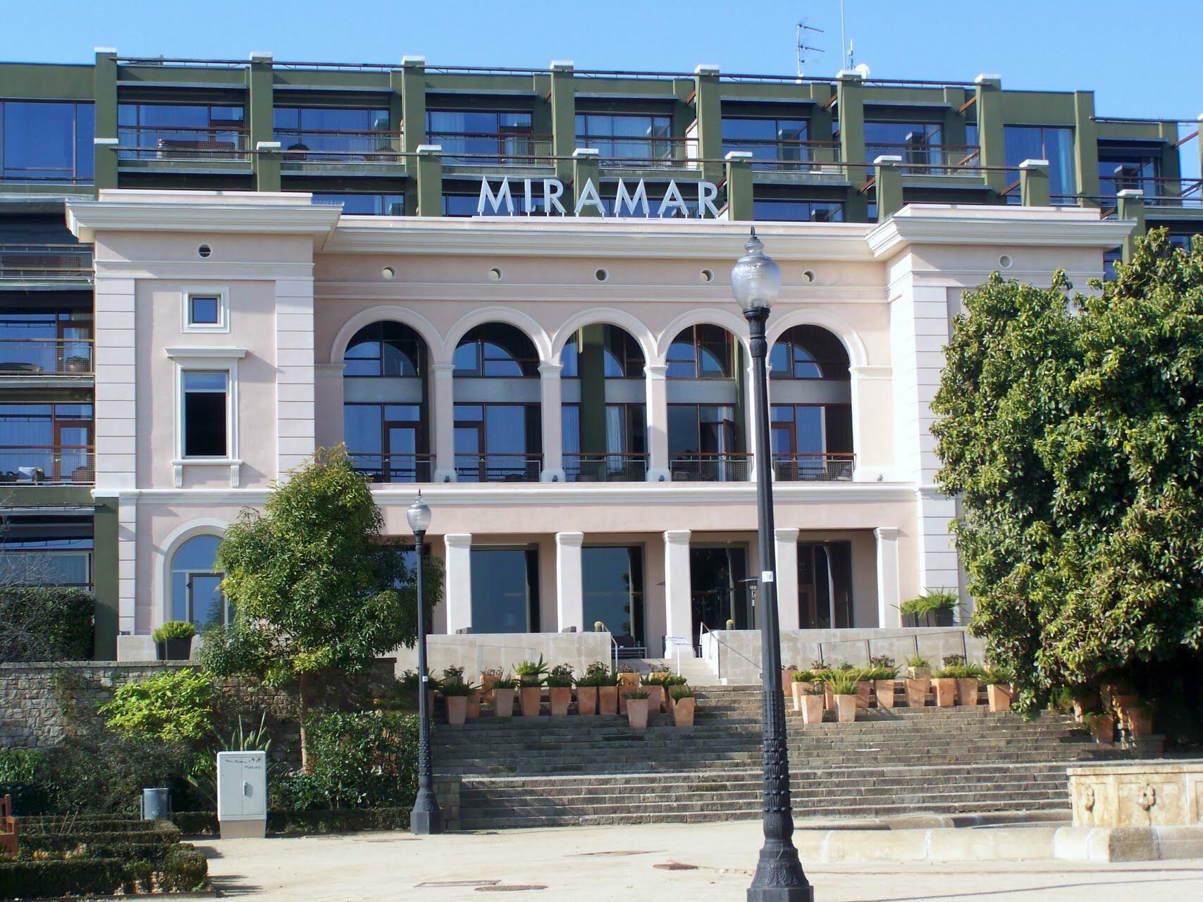 Hotel Miramar Barcelona Gl Buitenkant foto Miramar shopping centre